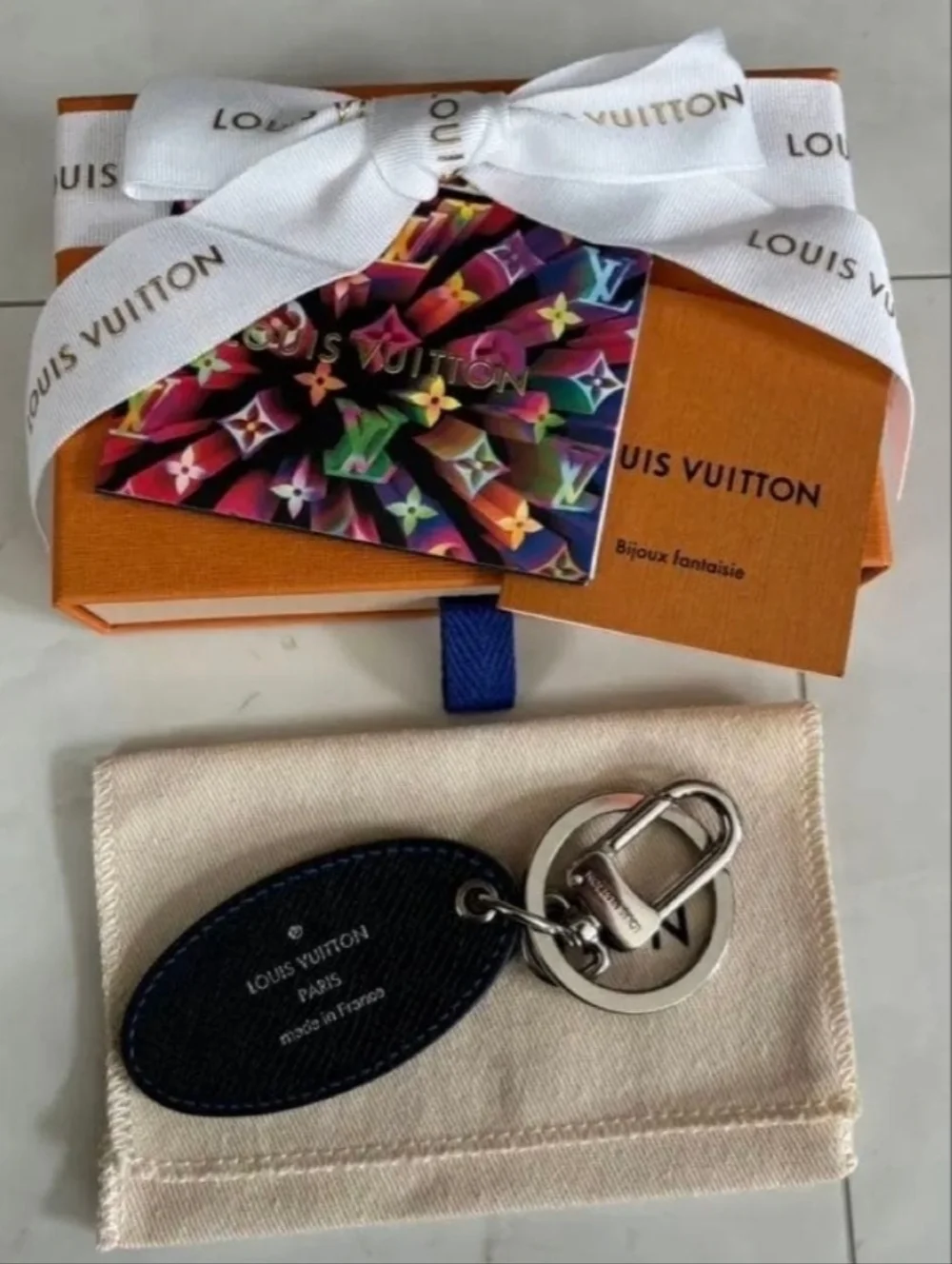 Louis Vuitton "Porte Cles Article de Voyage"  Keychain - Picture 2 of 4